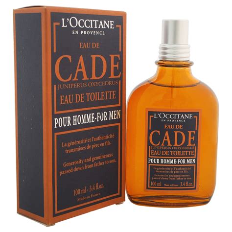 Eau de Cade L'Occitane en Provence for men.